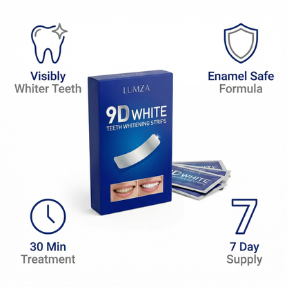 LUMZA 9D Teeth Whitening Strips